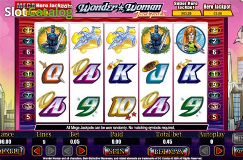 Wonder Woman Jackpots slot .